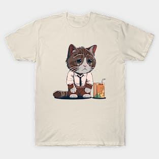 Dagon Sad Cat Series T-Shirt